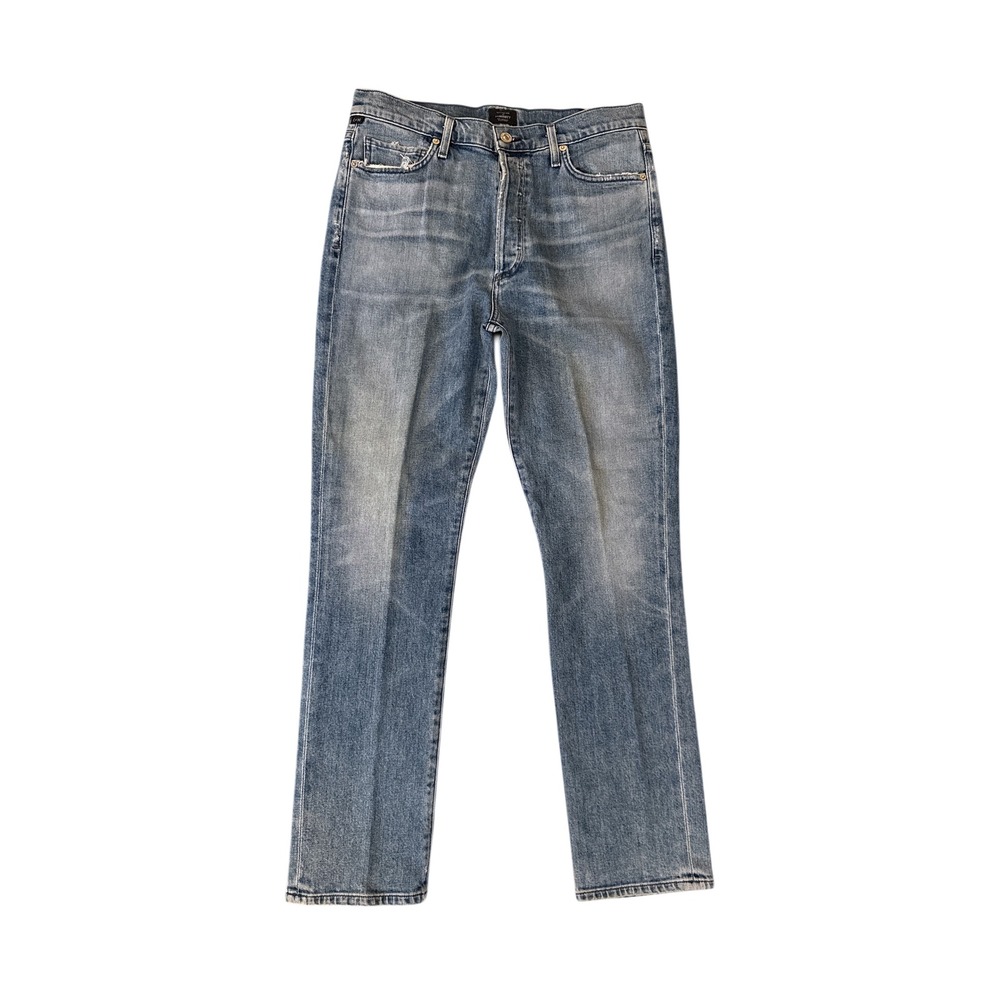 Citizens of Humanity Olivia Long Jeans Women 29 Blue High Rise Slim Leg